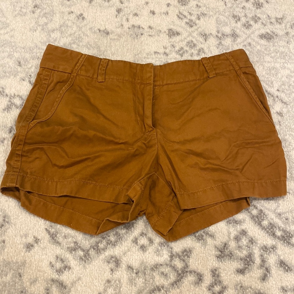 J Crew brown chino shirt size 4